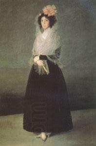 Francisco de Goya The Countess of Carpio,Marquise de la Solana (mk05) China oil painting art
